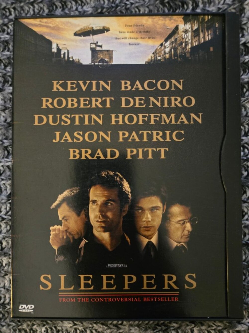 Sleepers DVD 1996 Kevin Bacon Robert De Niro Dustin Hoffman Brad Pitt